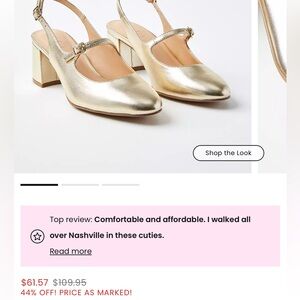 LOFT Gold Women's Heels